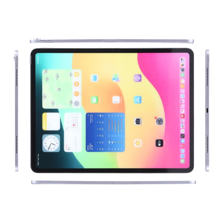 For iPad Air 13 2024 Color Screen Non-Working Fake Dummy Display Model (Purple)