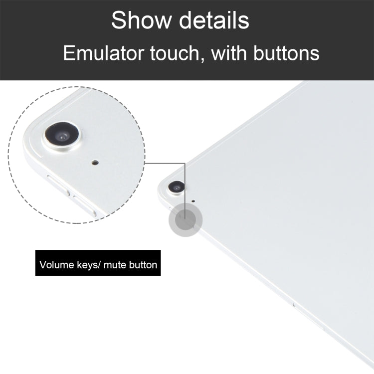 For iPad Air 13 2024 Black Screen Non-Working Fake Dummy Display Model (White)