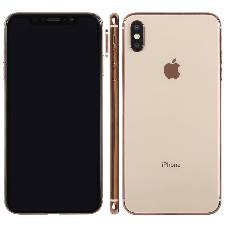 For iPhone XS Max Dark Screen Non-Working Fake Dummy Display Model  (Gold)