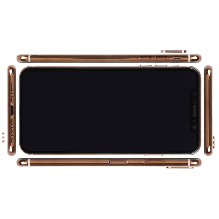 For iPhone XS Max Dark Screen Non-Working Fake Dummy Display Model  (Gold)
