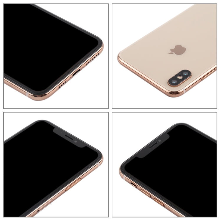 For iPhone XS Max Dark Screen Non-Working Fake Dummy Display Model  (Gold)