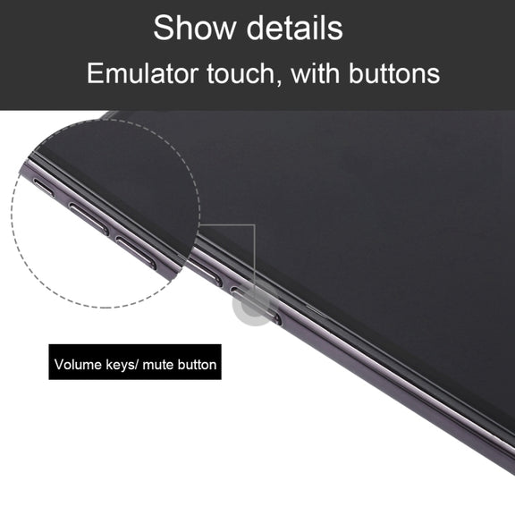 For iPhone XR Dark Screen Non-Working Fake Dummy Display Model(Black)