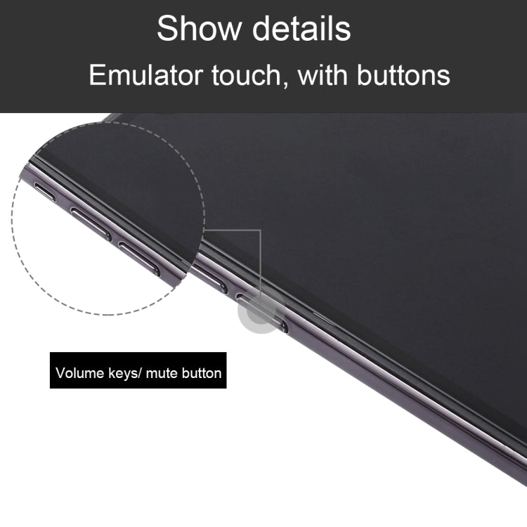 For iPhone XR Dark Screen Non-Working Fake Dummy Display Model(Black)