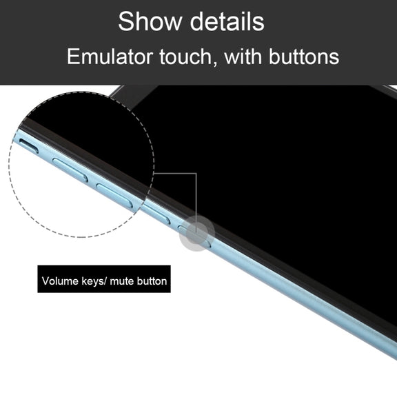 For iPhone XR Dark Screen Non-Working Fake Dummy Display Model (Blue)