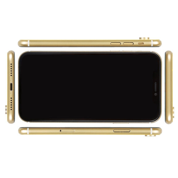 For iPhone XR Dark Screen Non-Working Fake Dummy Display Model (Yellow)