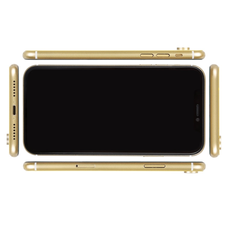 For iPhone XR Dark Screen Non-Working Fake Dummy Display Model (Yellow)