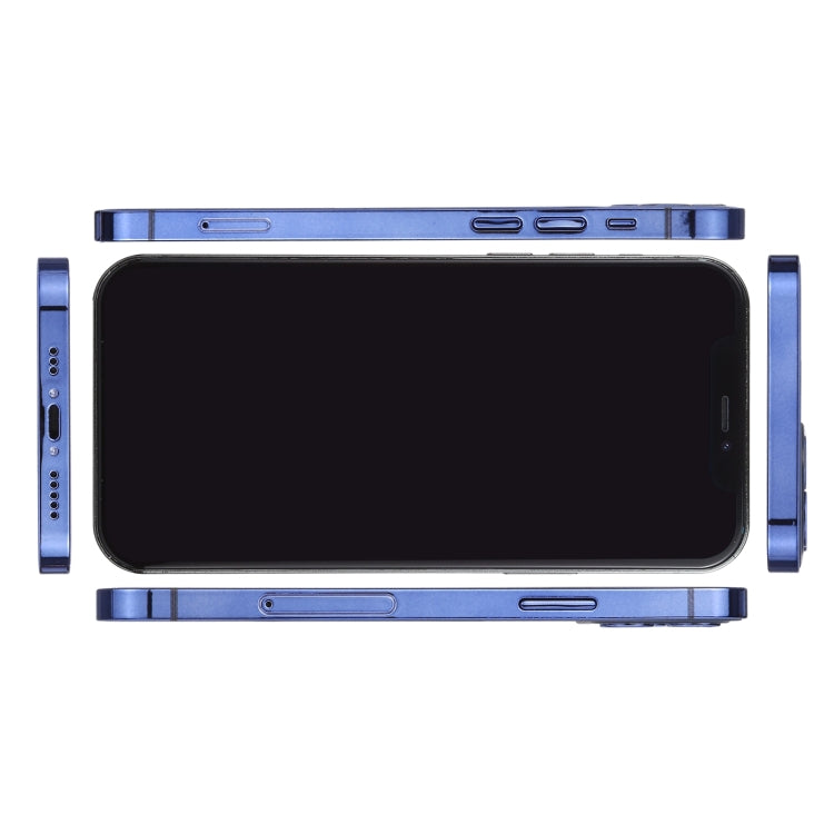 For iPhone 12 Pro Black Screen Non-Working Fake Dummy Display Model, Light Version(Aqua Blue)