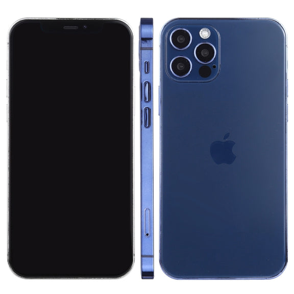 For iPhone 12 Pro Black Screen Non-Working Fake Dummy Display Model, Light Version(Aqua Blue)