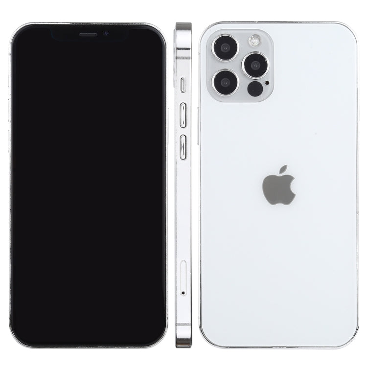 For iPhone 12 Pro Black Screen Non-Working Fake Dummy Display Model, Light Version(White)
