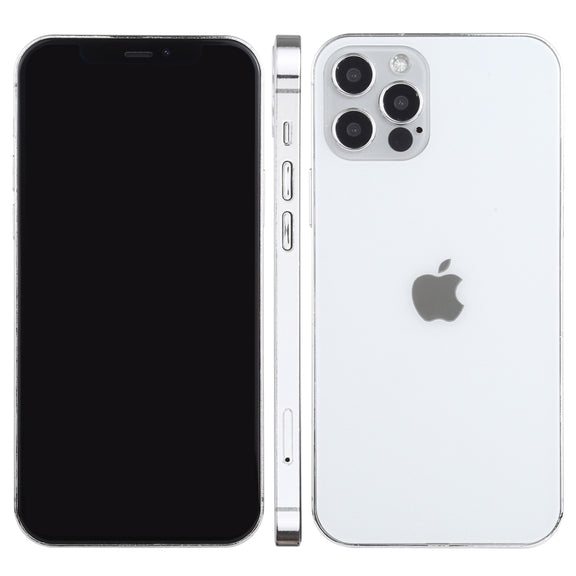 For iPhone 12 Pro Black Screen Non-Working Fake Dummy Display Model, Light Version(White)