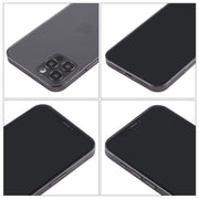 For iPhone 12 Pro Max Black Screen Non-Working Fake Dummy Display Model, Light Version(Black)