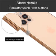 For iPhone 12 Pro Max Black Screen Non-Working Fake Dummy Display Model, Light Version(Gold)