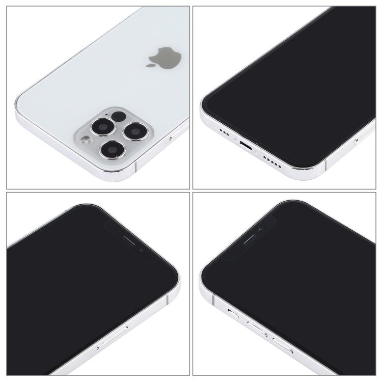 For iPhone 12 Pro Max Black Screen Non-Working Fake Dummy Display Model, Light Version(White)