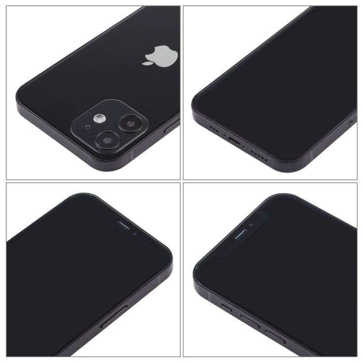 For iPhone 12 mini Black Screen Non-Working Fake Dummy Display Model, Light Version(Black)