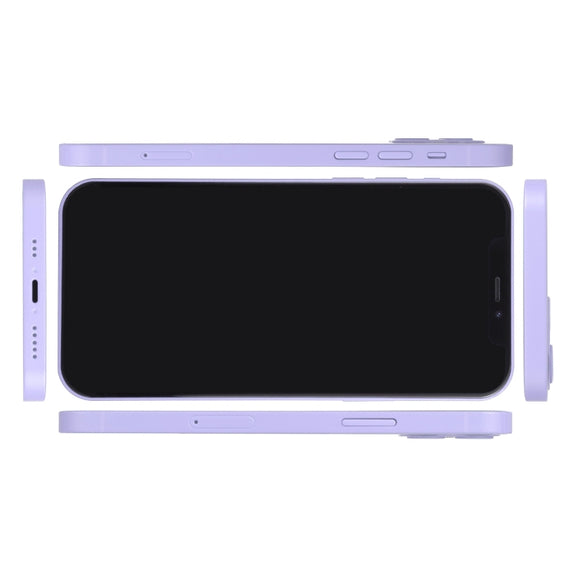 For iPhone 12 mini Black Screen Non-Working Fake Dummy Display Model, Light Version(Purple)
