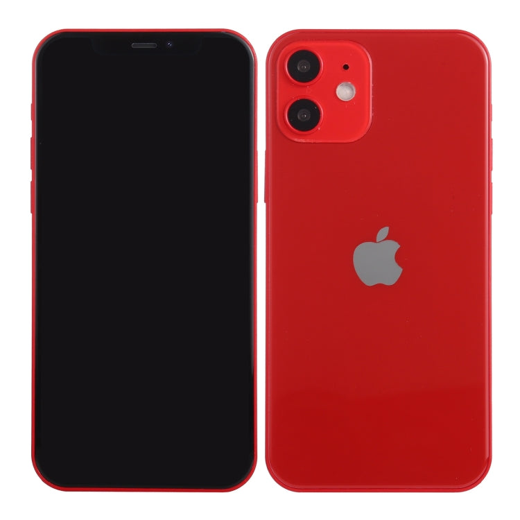 For iPhone 12 mini Black Screen Non-Working Fake Dummy Display Model, Light Version(Red)