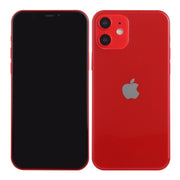For iPhone 12 mini Black Screen Non-Working Fake Dummy Display Model, Light Version(Red)