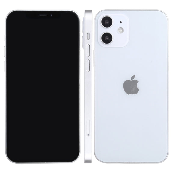 For iPhone 12 mini Black Screen Non-Working Fake Dummy Display Model, Light Version(White)