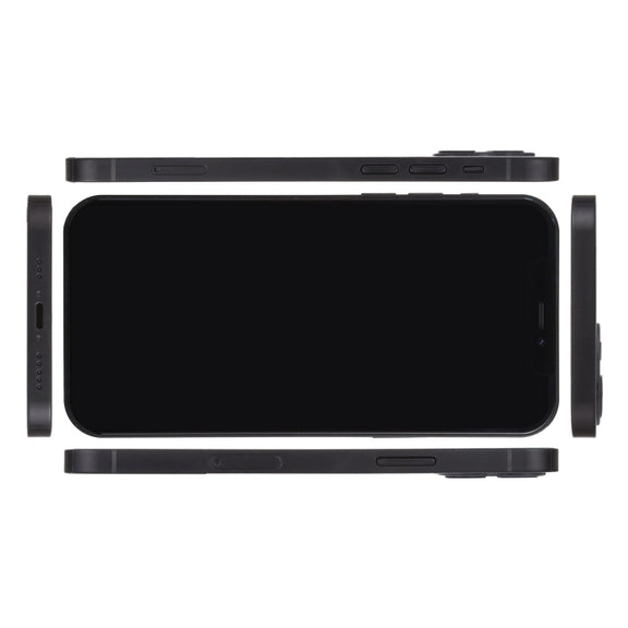 For iPhone 12 Black Screen Non-Working Fake Dummy Display Model, Light Version(Black)