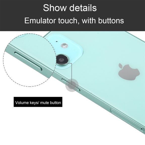 For iPhone 12 Black Screen Non-Working Fake Dummy Display Model, Light Version(Green)