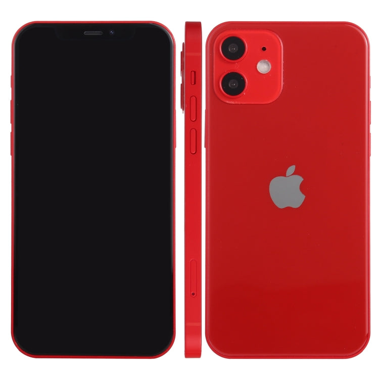 For iPhone 12 Black Screen Non-Working Fake Dummy Display Model, Light Version(Red)