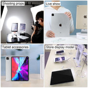 For iPad Pro 12.9 2021 Color Screen Non-Working Fake Dummy Display Model(Silver)