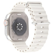 For Apple Watch Ultra 2 49mm Black Screen Non-Working Fake Dummy Display Model (Beige White)