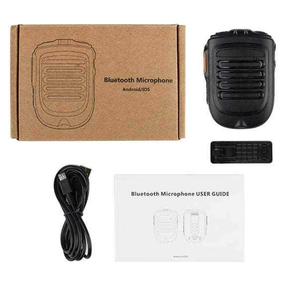 UNIWA BM001 Zello Walkie Talkie Handheld Wireless Bluetooth PTT Hand Microphone for Android