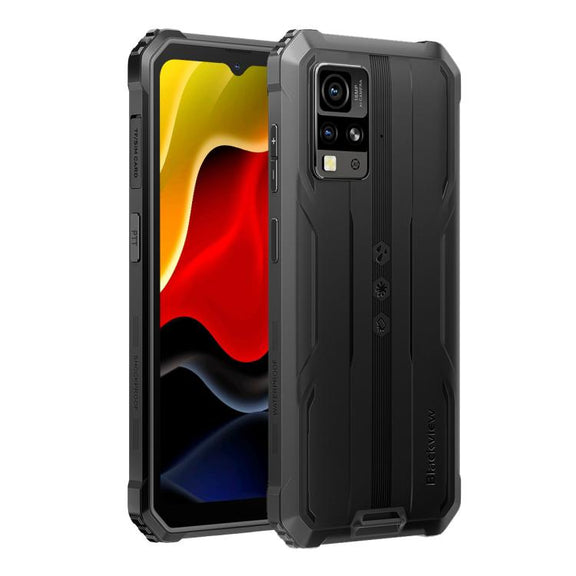 Blackview BV4800 SE Rugged Phone, 4GB+64GB, 6.56 inch Android 15 UMS9320E T615 Octa Core, Network: 4G, OTG, NFC (Black)