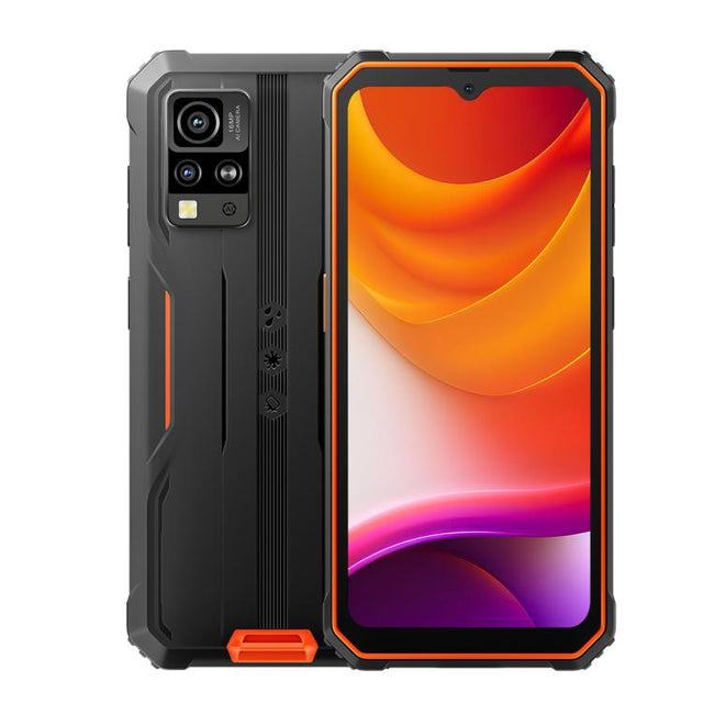 Blackview BV4800 SE Rugged Phone, 4GB+64GB, 6.56 inch Android 15 UMS9320E T615 Octa Core, Network: 4G, OTG, NFC (Orange)