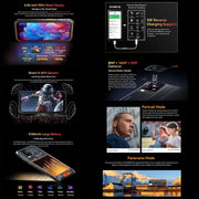 Blackview BV4800 SE Rugged Phone, 4GB+64GB, 6.56 inch Android 15 UMS9320E T615 Octa Core, Network: 4G, OTG, NFC (Black)