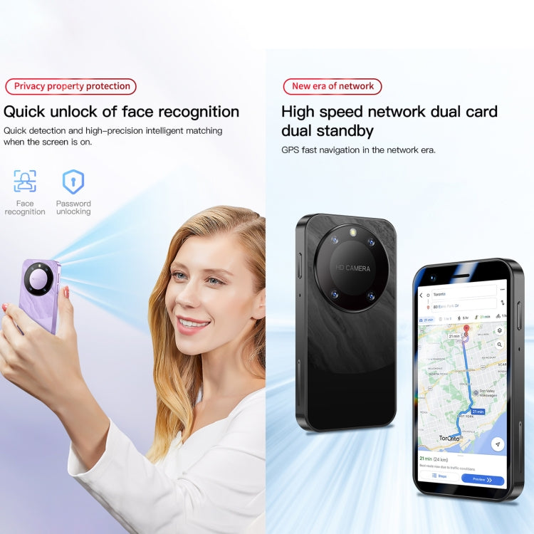 SOYES F8 Pro Max, 1GB+16GB, 3.0 inch Android 8.1 MTK6580 Quad Core, Network: 3G, Dual SIM (Black)