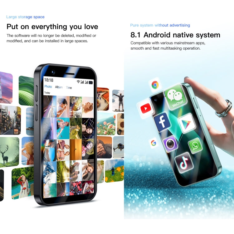 SOYES P70 Pro Max, 1GB+16GB, 3.0 inch Android 8.1 MTK6580 Quad Core, Network: 3G, Dual SIM (Black)