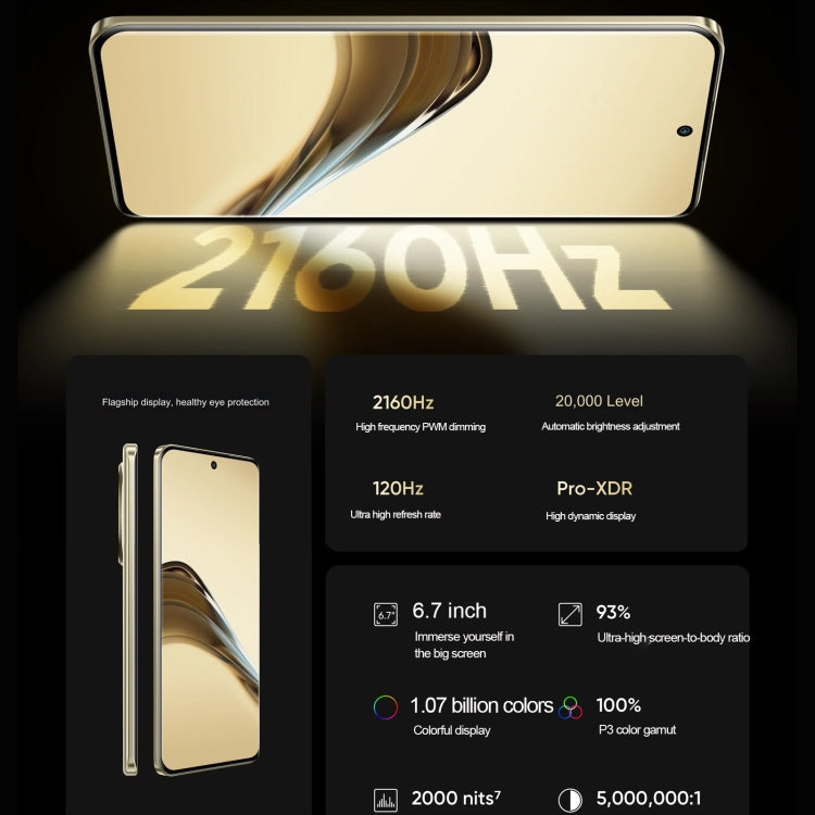 Realme 13 Pro+, 12GB+512GB, Screen Fingerprint Identification, 6.7 inch Realme UI 5.0 Snapdragon 7s Gen 2 Octa Core, NFC, Network: 5G (Emerald Green)