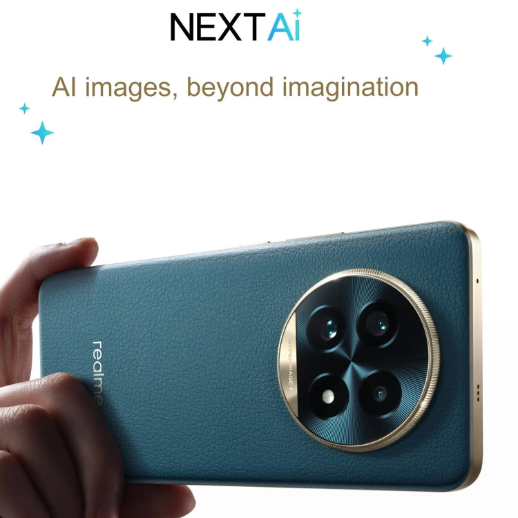 Realme 13 Pro+, 12GB+512GB, Screen Fingerprint Identification, 6.7 inch Realme UI 5.0 Snapdragon 7s Gen 2 Octa Core, NFC, Network: 5G (Emerald Green)