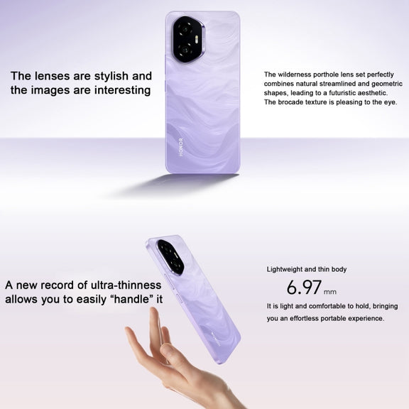 Honor 300, 12GB+512GB, Screen Fingerprint, 6.7 inch MagicOS 9.0 / Android 15 Snapdragon 7 Gen 3 Octa Core, Network: 5G, NFC, OTG, Support Google Play (White)