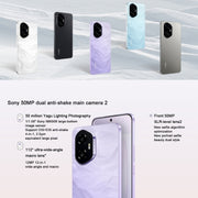 Honor 300, 12GB+512GB, Screen Fingerprint, 6.7 inch MagicOS 9.0 / Android 15 Snapdragon 7 Gen 3 Octa Core, Network: 5G, NFC, OTG, Support Google Play (White)