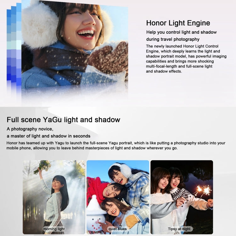 Honor 300, 12GB+512GB, Screen Fingerprint, 6.7 inch MagicOS 9.0 / Android 15 Snapdragon 7 Gen 3 Octa Core, Network: 5G, NFC, OTG, Support Google Play (White)