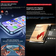 SOYES XS19 Pro, 3GB+32GB, 3.8 inch Android 12.0 MTK6762 Quad Core, Network: 4G, Dual SIM, GPS, OTG, Support Google Play Store (Blue)