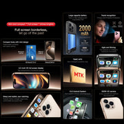 SOYES ONEMYTH M16 Pro, 2GB+16GB, 4.0 inch Android 10.0 MTK6580 Quad Core, Network: 3G, Dual SIM (Gold)