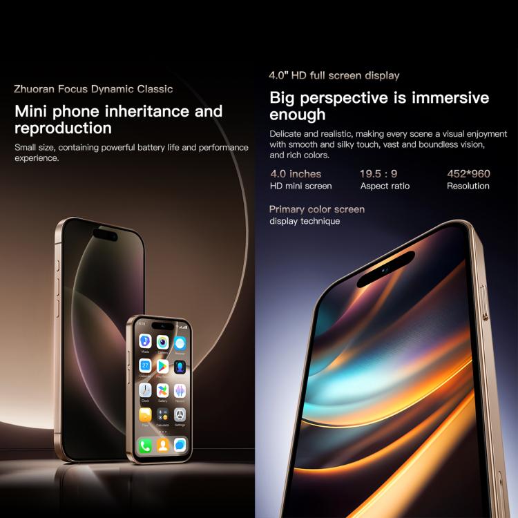SOYES ONEMYTH M16 Pro, 2GB+16GB, 4.0 inch Android 10.0 MTK6580 Quad Core, Network: 3G, Dual SIM (Grey)