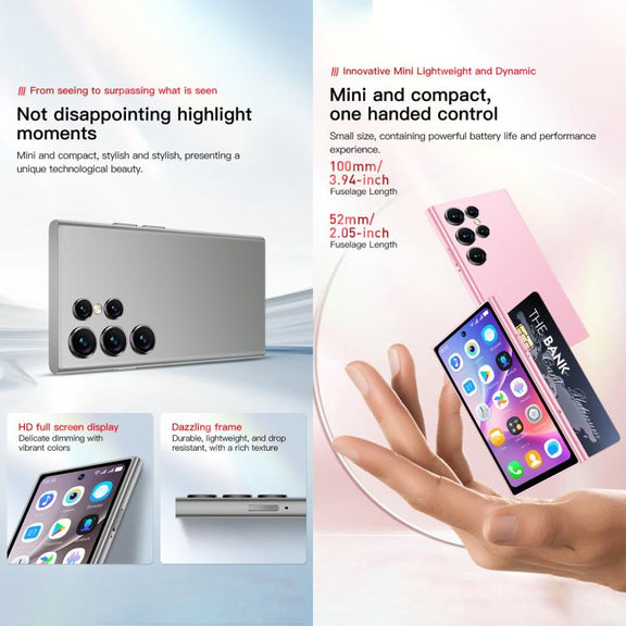 SOYES ONEMYTH S25 Pro, 2GB+16GB, 4.0 inch Android 10.0 MTK6580 Quad Core, Network: 3G, Dual SIM (Pink)