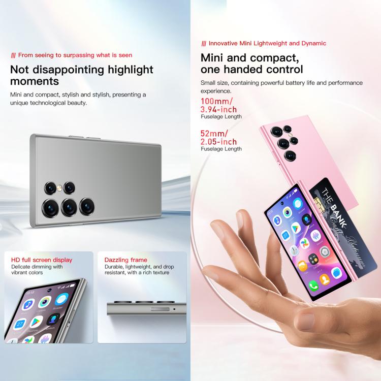 SOYES ONEMYTH S25 Pro, 2GB+16GB, 4.0 inch Android 10.0 MTK6580 Quad Core, Network: 3G, Dual SIM (Black)