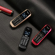 LONG-CZ S60 4G Mini Phone, 1.77 inch Unisoc T107, LED Flashlight, 21 Keys, Network: 4G, Single SIM (Black)