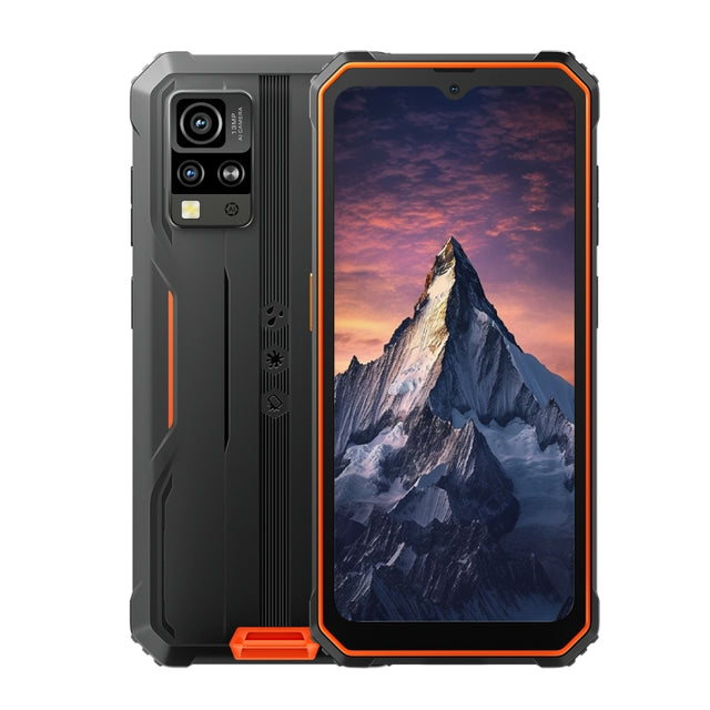Blackview BV4800 Pro, 4GB+128GB, IP68/IP69K/MIL-STD-810H, 6.56 inch Android 14 Unisoc T606 Octa Core, Network: 4G, OTG (Orange)