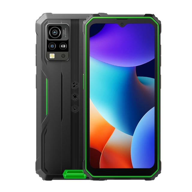 Blackview BV4800 Pro, 4GB+128GB, IP68/IP69K/MIL-STD-810H, 6.56 inch Android 14 Unisoc T606 Octa Core, Network: 4G, OTG (Green)