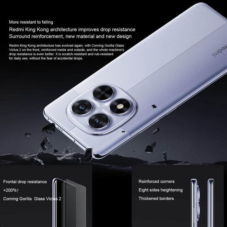Xiaomi Redmi Note 14 Pro, 8GB+128GB, 6.67 inch Xiaomi HyperOS Mediatek Dimensity 7300-Ultra Octa Core, NFC, Network: 5G (White)