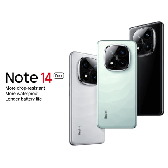 Xiaomi Redmi Note 14 Pro+, 16GB+512GB, 6.67 inch Xiaomi HyperOS Snapdragon 7s Gen 3 Octa Core, NFC, Network: 5G (White)