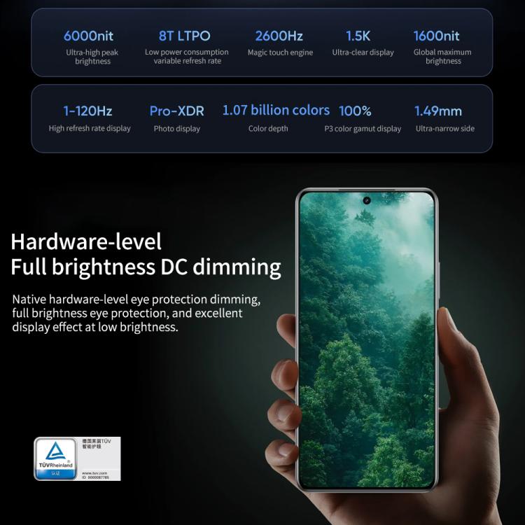Realme Neo7, 12GB+256GB, 6.78 inch Android 15 / Realme UI 6.0 MediaTek Dimensity 9300+ Octa Core, NFC, Network: 5G, Support Google Play (White)