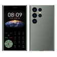 V8 Card Mobile Phone, 2.01 inch, MTK6261D, Support Bluetooth, FM, Torch, GSM, Dual SIM (Dark Green) - free shipping - PMc TechLife - Order now!